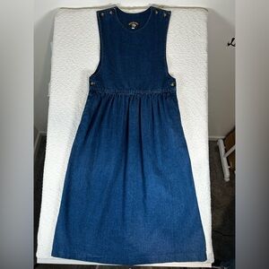 Vintage Bushwhacker USA Denim Dress | Large